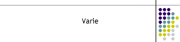 Varie